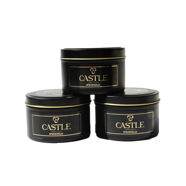 CANDLE TRAVEL BLACK