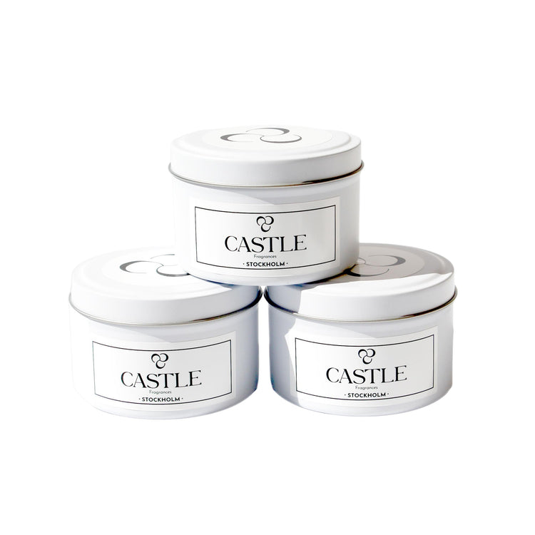 CANDLE TRAVEL WHITE