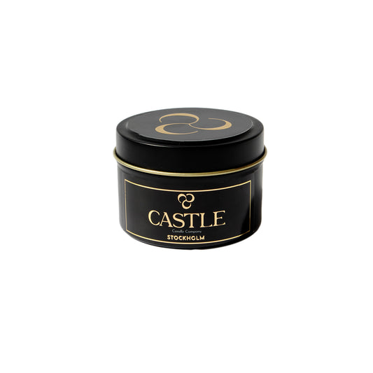 CANDLE TRAVEL BLACK MINI