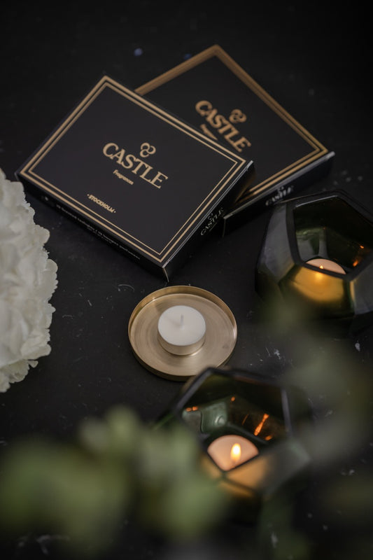 SET OF 12 SCENTED TEALIGHTS