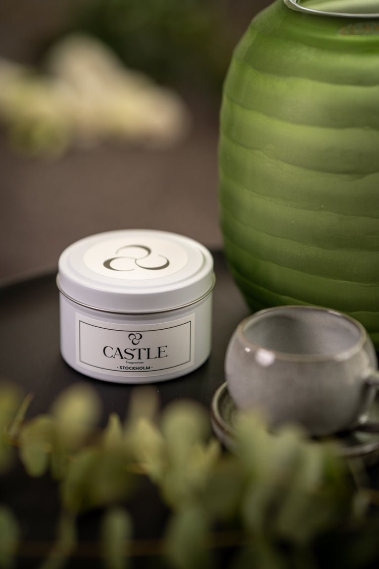 CANDLE TRAVEL WHITE