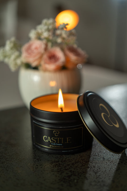 CANDLE TRAVEL BLACK